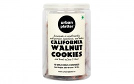 Urban Platter California Walnut Cookies   Plastic Jar  280 grams